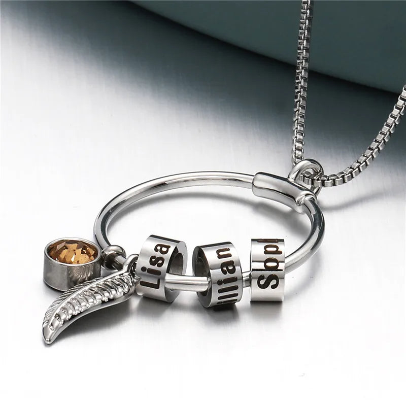 Family Love Necklace (Custom Names) - Gioppe