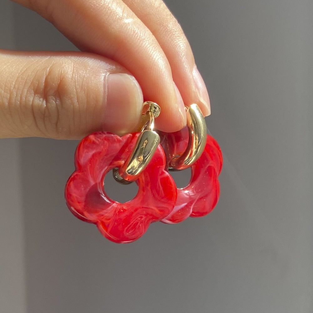 Spring Flowers Earrings - Gioppe