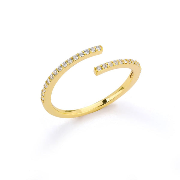 Adjustable Zirconia Rings Collection - Gioppe