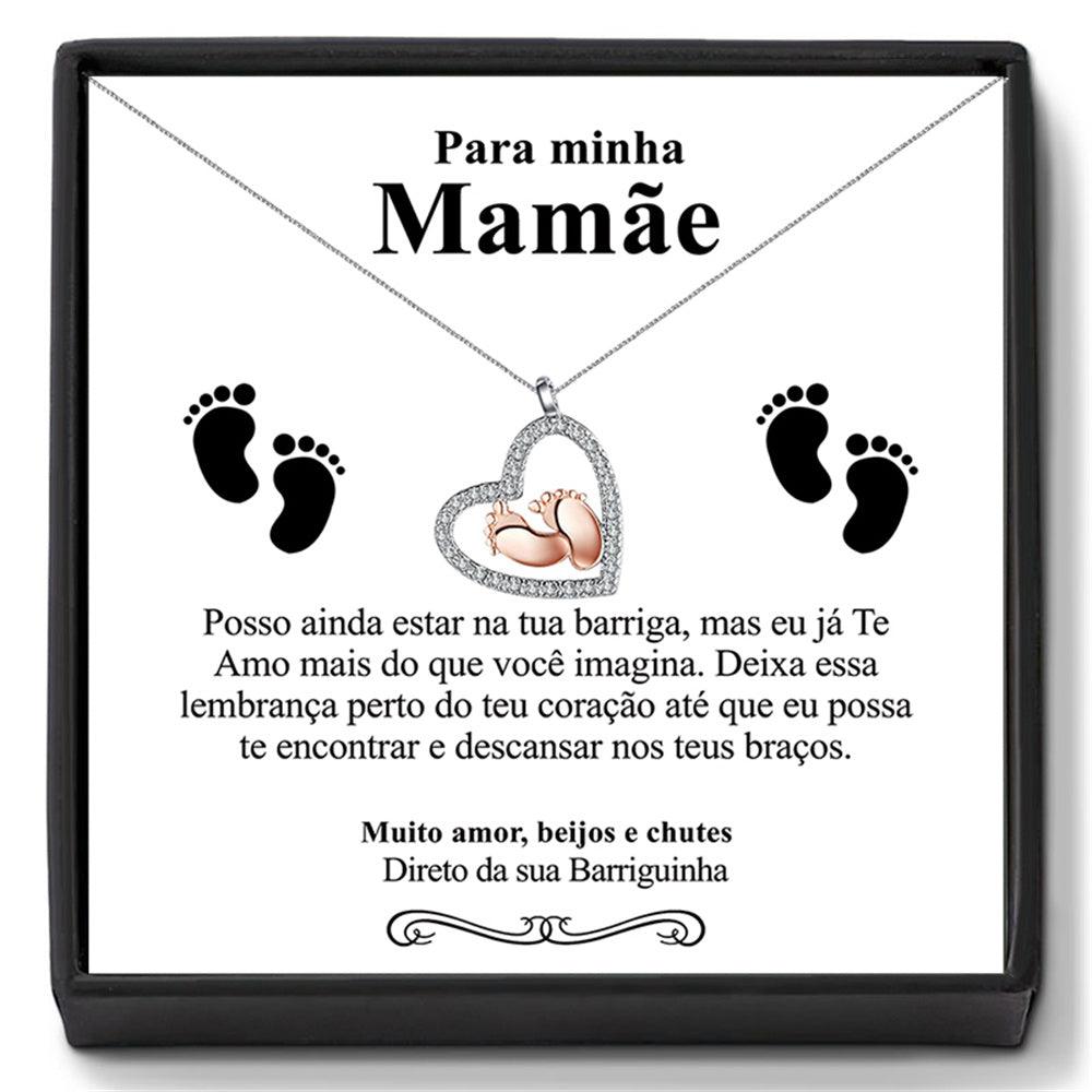 Colar meu bebê - Presente para minha mamãe - Dona bacana